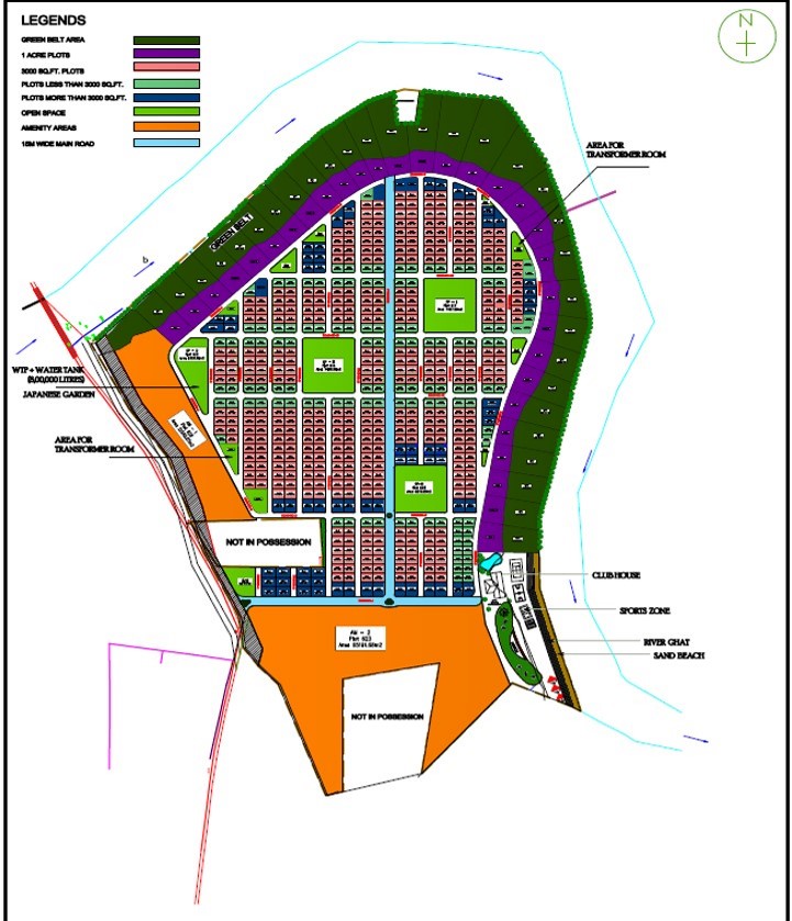 Jambhul Estate 150 Acre Township PRIDE Grp