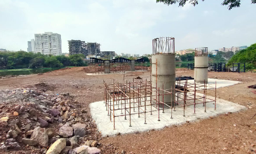 Mundhwa Kharadi Bridge Road On Mula-Mutha River